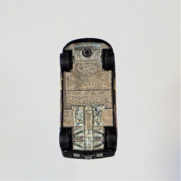 1997 Hot Wheels Ford GT-90 Planet HW Black Die Cast Car 1:64 Scale - Picture 7 of 7